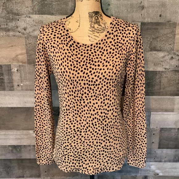 J. Crew Sweaters - J. Crew Teddie Leopard Sweater